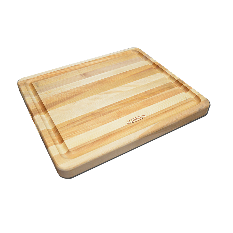 24″ Wooden Chopping Board for Double Teppanyaki Cooker